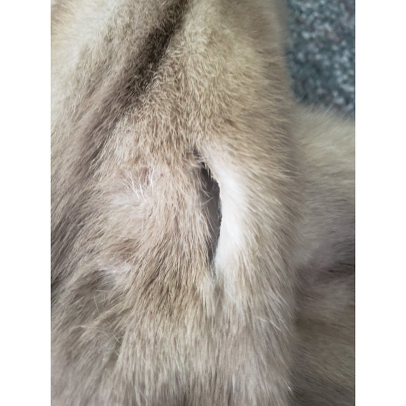 40s(?) Mink Fur Waist Coat - Picture 5 of 6